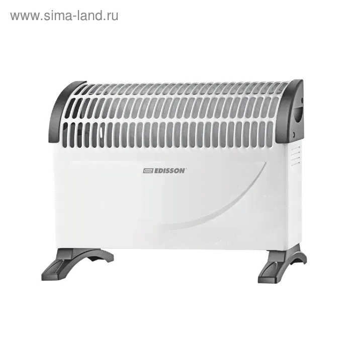Обогреватель EDISSON Polo 1500M, конвекторный, 1500 Вт, до 15 м², бело-серый
